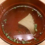 Asakusa Sushisei - 鰆のお吸い物
