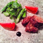 六雁 - 2015.4 濃い味和牛　お野菜が美味しい！