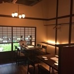 京の禅 車 - １階テーブル席