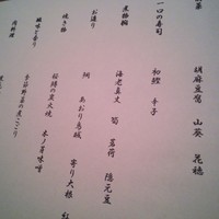 六雁 - 2015.4メニュー