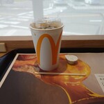 マクドナルド - ドリンク写真:プレミアムローストアイスコーヒー(M)