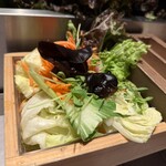 しゃぶしゃぶ れたす - プレミアムれたすセットのお野菜