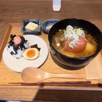 ミソジュウ - まるごとトマトとほろほろ牛スネのみそポトフ　めんたいこチーズ　1,780円