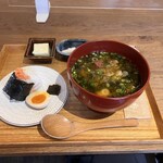 ミソジュウ - いつもと違ういつもの豆腐のおみそ汁　しゃけ　1,780円