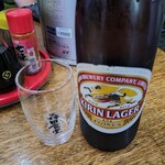 森田食堂 - 麒麟ラガー大瓶
