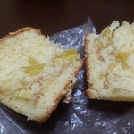 尚花堂 - 断面(カップケーキ)栗がザックザク♪