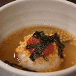 Matasaburo - 2015.03 締めの梅茶漬け。このあとデザートも