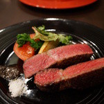 Matasaburo - 熟成肉仕上がってきました！塩と黒胡椒