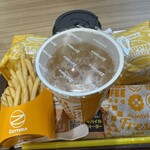ゼッテリア - 今回のセット　絶品チーズバーガー