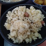 味真野茶屋 - あじわいランチの茶飯