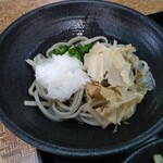 味真野茶屋 - あじわいランチのミニおろし蕎麦