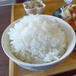 ごはん処 燕 - 白飯
