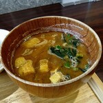 ごはん処 燕 - 味噌汁