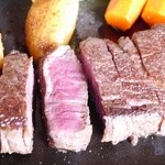 おか亭 - 常陸牛ヒレステーキ