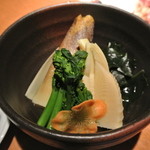 酒とそば まるき - 若竹煮