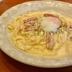 あんぷく - 名物カルボナーラうどん