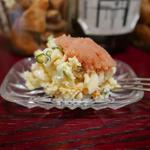 ロックフィッシュ - 2015.04_2赤ポテはポテトサラダに辛子明太子が。