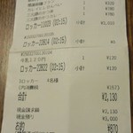 温や - 温やレシート(2015.03.27)