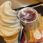 マクドナルド - 料理写真:ソフトツイスト アールグレイアイスティーミルクS