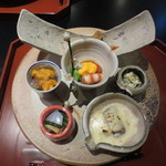 天雅 - 八寸です。相変わらず手がかかった物ですね。