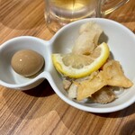 北海道増毛漁港直送 遠藤水産 - お通し