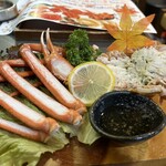 いろは - 蟹が1,000円以下の設定だったので普段食べないのにオーダーしてみました、大満足