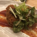 寿司 なかご - 蟹クリームコロッケ〜蟹味噌ソース〜〈2個〉913円