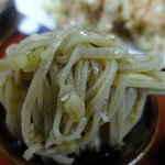彩舞庵 - 透通った、甘みのある蕎麦。カツオ出汁で。シコシコと。