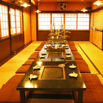 Sankaien - 60名様までご利用頂ける２階の宴会場。