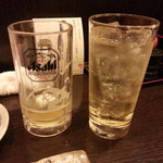 Izakaya Dontaku - 梅サワータイムサービスで200円