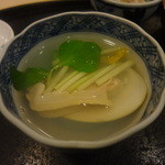 小笹寿し - 蛤のお吸い物