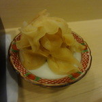 小笹寿し - ガリ