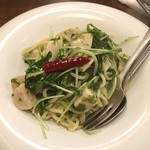 PASTAVOLA - 好物の生海苔とホタテのペベロンチーノ