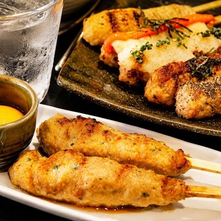 ★女子心を満たしてくれる、美味しい串焼きとヘルシーな鶏料理