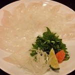 ふぐ料理 玄品 - ふぐ刺し