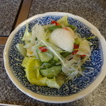 麦とろ和食 静 - サラダ (2015/3)