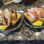回転すし北海道 - 炙り三昧／サーモン三昧