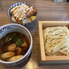 斗香庵 OJIMA - 料理写真:赤城鶏のつけそば、茶碗タレカツ丼