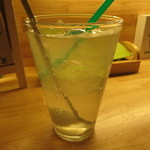 アボカド＆イタリアンバル トディーズ - ライチ+ソーダの酢ジュース