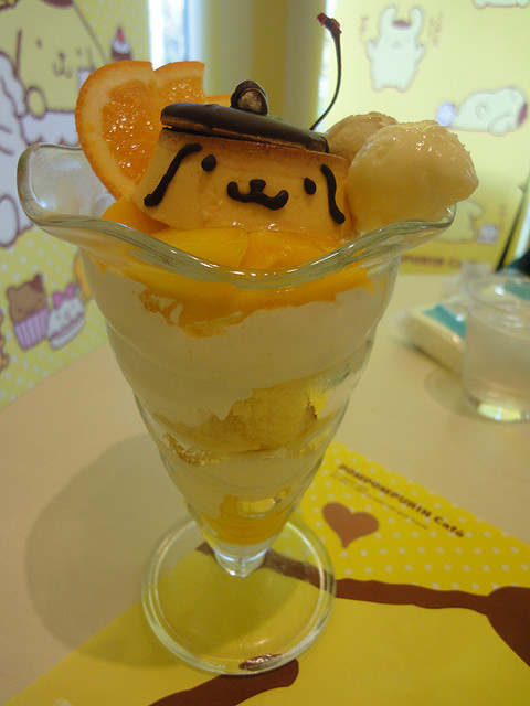 ポムポムプリンカフェ 原宿 整理券を配布しているので待ち時間があまりありません By えみりんぺろ ポムポムプリンカフェ 原宿店 明治神宮前 カフェ 食べログ