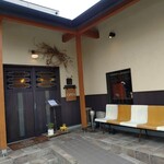 カフェウチダ - 店舗入口