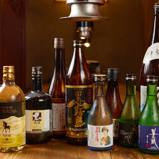 約5種類の三重地酒や焼肉に合う幅広いドリンクが目白押し！