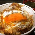 Sarashina - カツ丼700円。絶対うまいよね。これは。