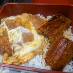 資さんうどん - うなぎとカツの夢のコラボ♪