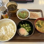 すき家 - 牛まぜのっけ朝食