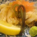 割烹 やました - ツブ貝造り