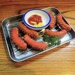 居酒屋くろ兵衛 - 赤ウインナー唐揚げ