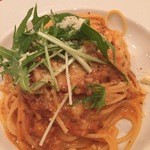 アルポルト - ボロネーゼのクリームソーススパゲッティ