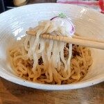 ラーメン サンガ - 【メキシコっぽいまぜそば】のまぜそばの麺