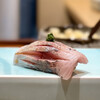 恵比寿 鮨 はつめ - 真アジ鯵 生姜醤油